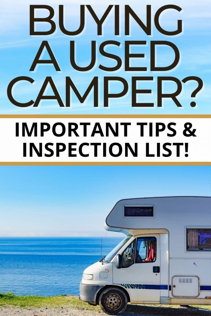 buying a used camper