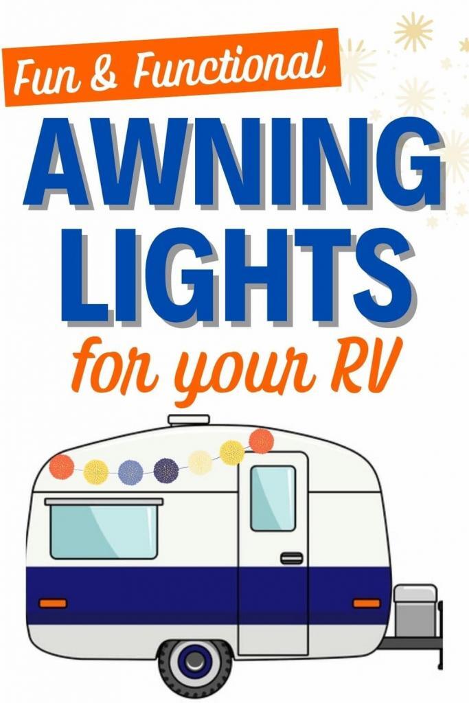 RV awning lights