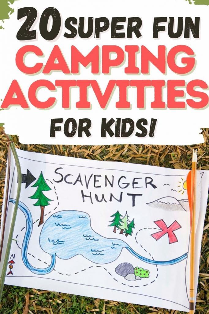 fun camping games for kids