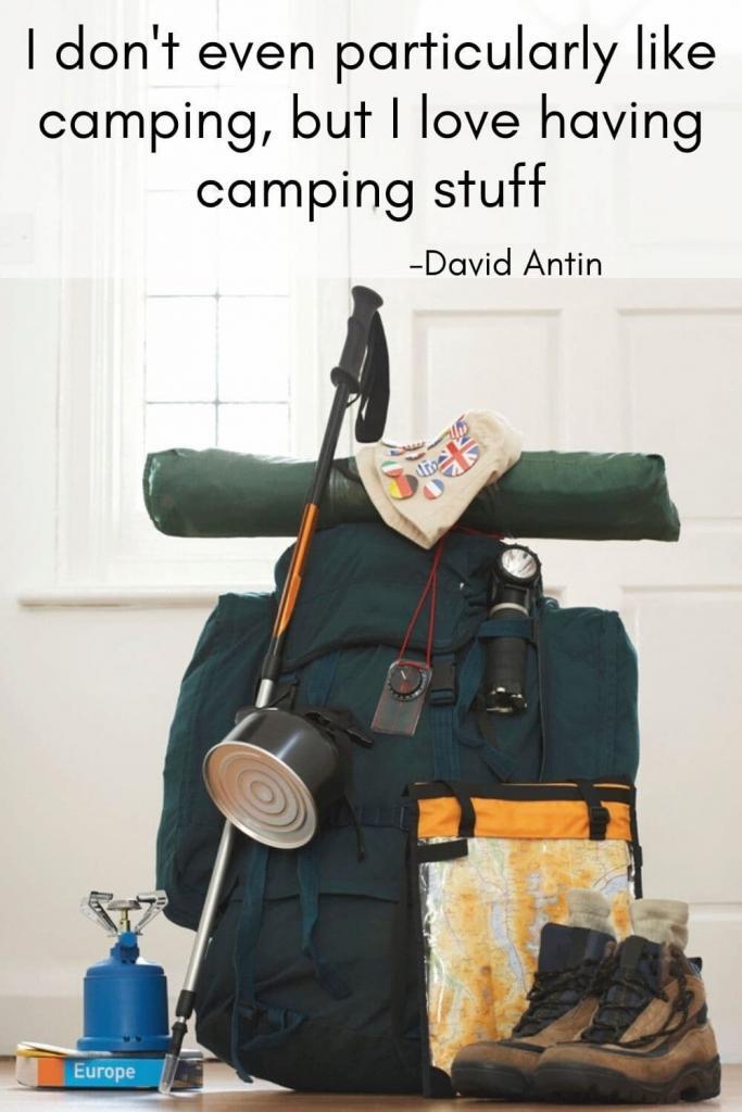 first camping trip quotes