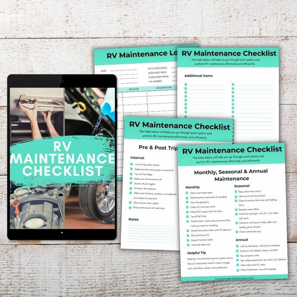 rv maintenance checklist