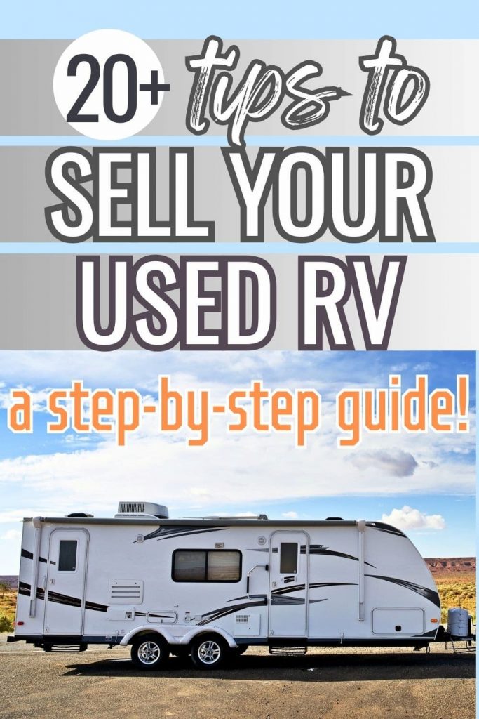 how to sell an rv fast