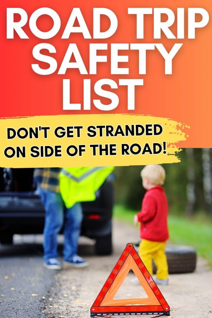 road trip safety list and tips